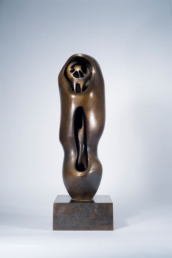Henry Moore - Upright Internal and External Form: Flower | MasterArt